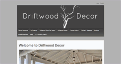 Desktop Screenshot of driftwooddecor.com
